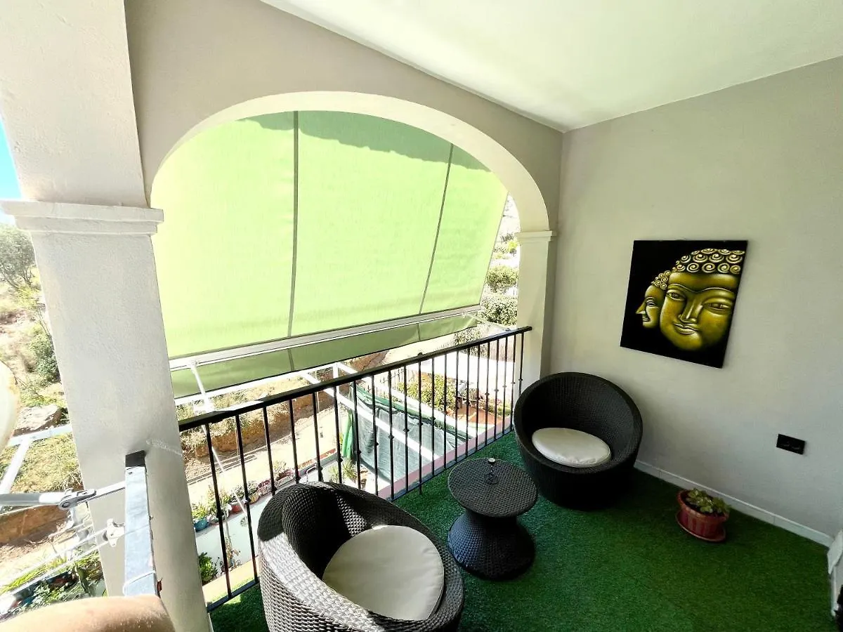Cozy Studio In Benajarafe With Chimney Apartment